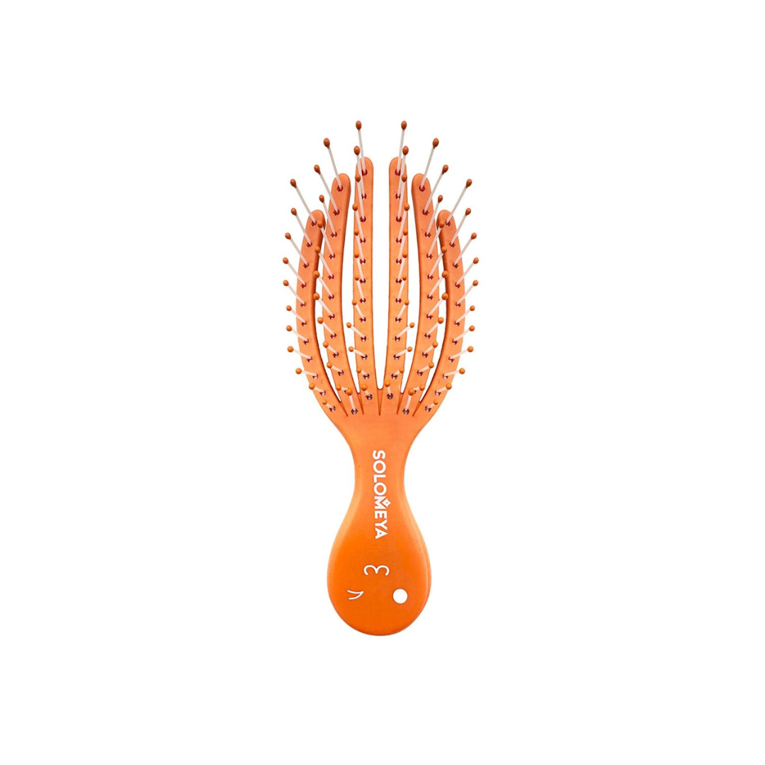 Расческа для сухих и влажных волос Solomeya Detangling Octopus Brush For Dry Hair And Wet Hair Mini